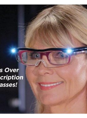 极速culos de leitura com luz e zoom rKecarregvel usb,