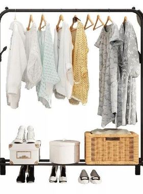 极速Coat Rack Garment Rack Free-standing ClotPhes Hanger wit
