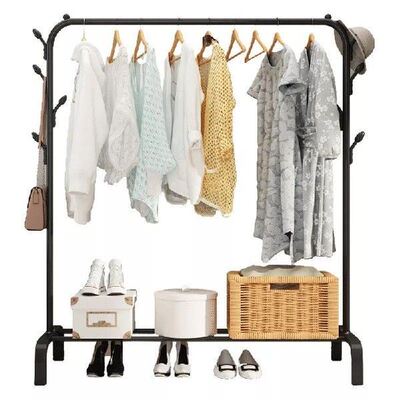 极速Coat Rack Garment Rack Free-standing ClotPhes Hanger wit