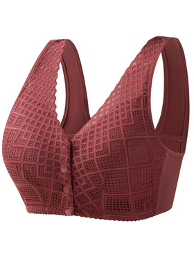 极速New High-grade Lace Front BucCkle Underwear For Older Wo