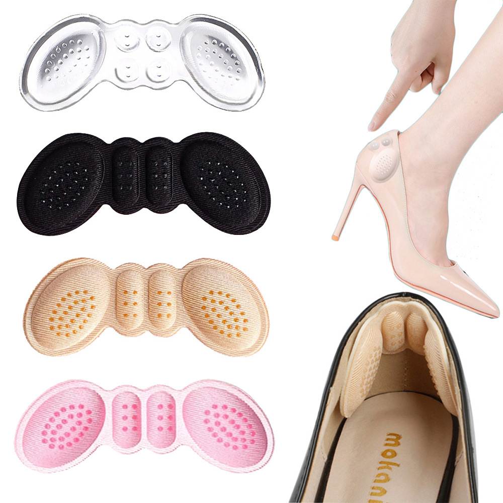 极速Silicone Heel Pads for WomenB Shoes Inserts Feet Heel Pa