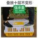 新品 鸡笼鸡鸭X鹅鸽笼周转 鸡笼塑料周转箱成鸡鸭鹅运输筐加厚大码