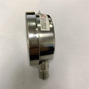 不锈钢 径向 直径60mm 螺纹m14x1.5 Y60BF 压力1mpBa 极速压力表
