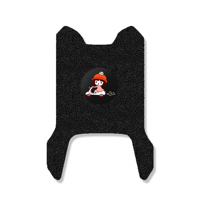 极速适用於爱玛凌驾F507电动车脚垫丝圈防水踏板垫子AM1200.DT-34