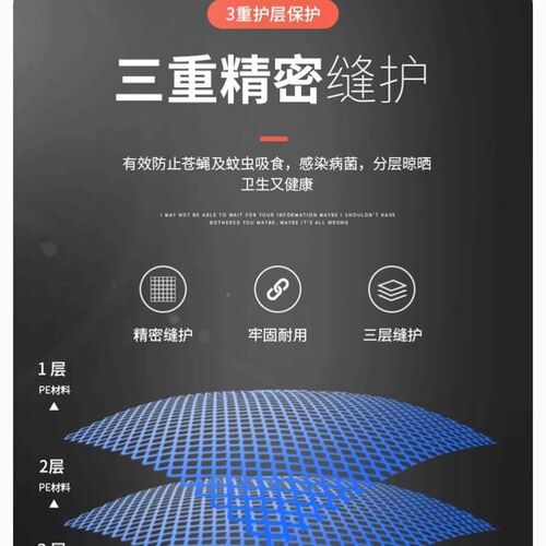 新品晒鱼乾苍蝇防网家庭用锈钢晾神不器F阳台E5520架菜竹的工具多