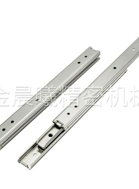 极速。二节20宽不锈j钢工业滑轨IDA52导轨IDA62-200 250 300 350