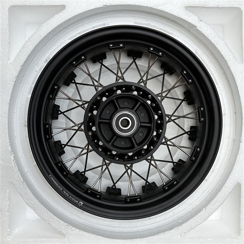 极速凯圣真空辐条轮毂 奔达金吉拉300改装16寸15寸X真空辐条轮毂