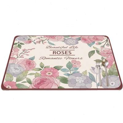 极速隔热垫餐桌垫防烫耐高温厨z房台面保护沥水垫矽藻泥餐垫隔热