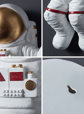 极速Nordic Wall Decoration Boys Room Resin Astronaut SZpacem