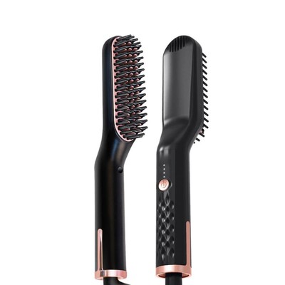 新品3 in 1 Multifunctional Hair Straightener EleSctric Hot C