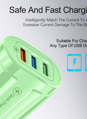 极速18w Quick Charge 3.0 USB Charger Universal WalVl Mobile