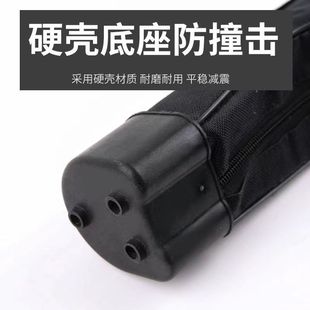 极速路亚竿专用竿包免拆轮多v功能渔具包1.3米大容量硬壳防水大肚