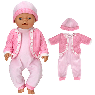 极速Reborn Baby Doll Clothes 40 cm Hat Set For Baby WDolls R