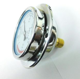 铜螺纹m14x1.5 后外壳直径60mmJ 轴向 压力1mpa 极速耐震压力表