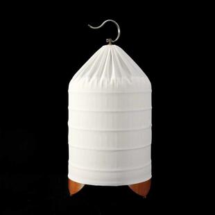 极速双层尖顶白色广笼布龙衣36广C式画眉鸟笼衣清远笼广西笼布专