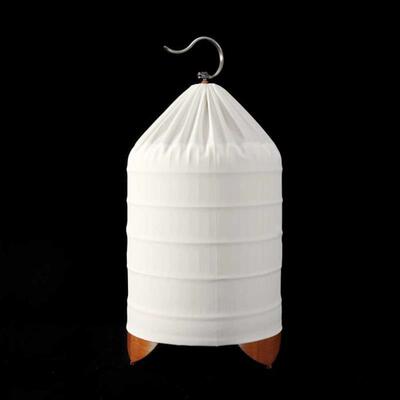 极速双层尖顶白色广笼布龙衣36广C式画眉鸟笼衣清远笼广西笼布专