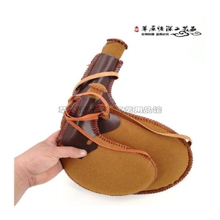 极速内蒙古酒壶皮囊壶古代水壶马奶酒皮壶L民族特色手工艺品送礼