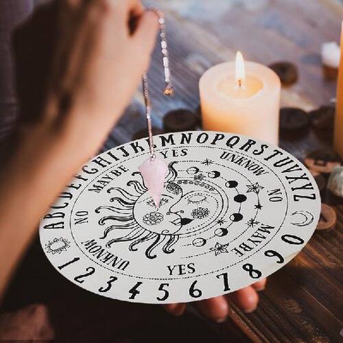 极速Wooden Pendulum Board Divination Metaphysical Messa.ge B