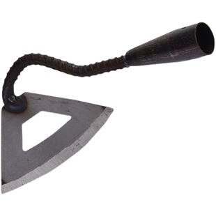 极速农用镰刀锄头挖地除草耙x子锰钢长柄种菜家用工具大全多功能