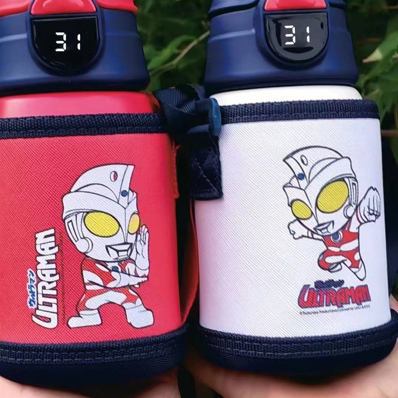 极速智能儿童保温杯316不锈钢水杯上学卡通壶幼S儿园男孩杯子带吸