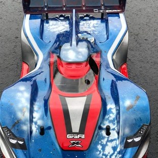 Super GT 1/8勒芒极速竞赛像真车壳适合轴距325-365mm油动电动GT