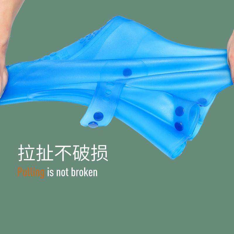 极速可携式塑料鞋套男式加厚耐磨雨鞋耐用高筒雨具套鞋运动橡胶耐