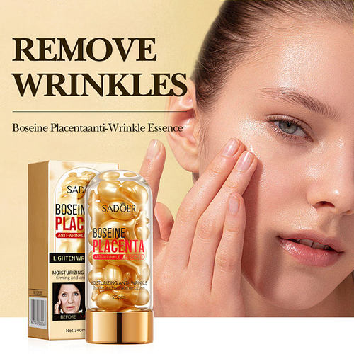 好货Boseine Placenta Anti Wrinkle Essence 25pcs Whitening Fa