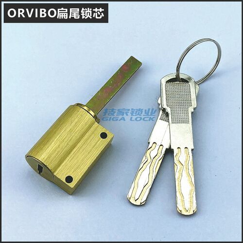 好货适用ORVIBO欧瑞博锁芯智能锁指纹锁电子门扁杆带尾巴应急伸缩