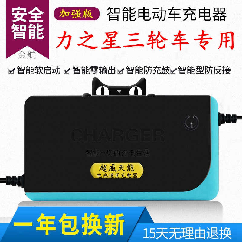 好货电动车电瓶充电器48V20A60V32A72V50A84V96V力之星三轮车原装