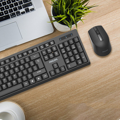 好货2.4G Wireless Keyboard and Mouse Combo 104 Keys Full Siz