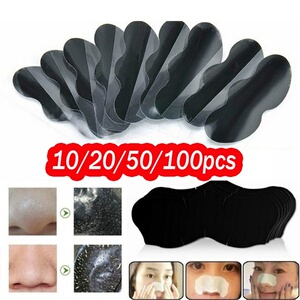 好货10-100pcs Nose Blackhead Remover Mask Deep Cleansing Ski