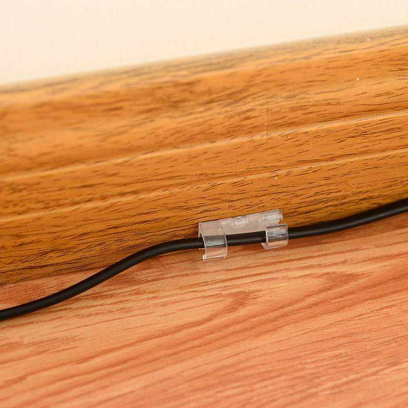 免打孔理线夹集固线器电线塑料自粘免墙粘管卡子线固定夹子卡扣