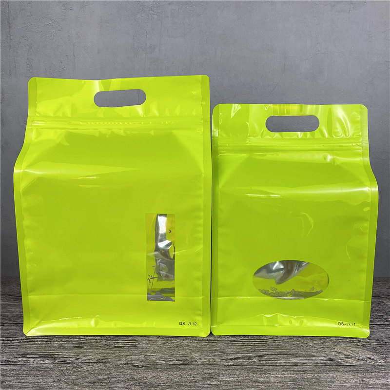 好货八边封自立自封塑料袋通用绿茶红茶包装袋半斤一斤装茶叶密封