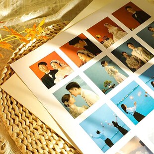 8九36宫格相框diy照片挂墙展示结婚新婚情侣婚纱照纪念礼物定制94