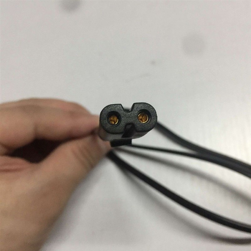 12V车载加热饭盒电源线220VPTC加热器24V饭盒电源线8字型充电线