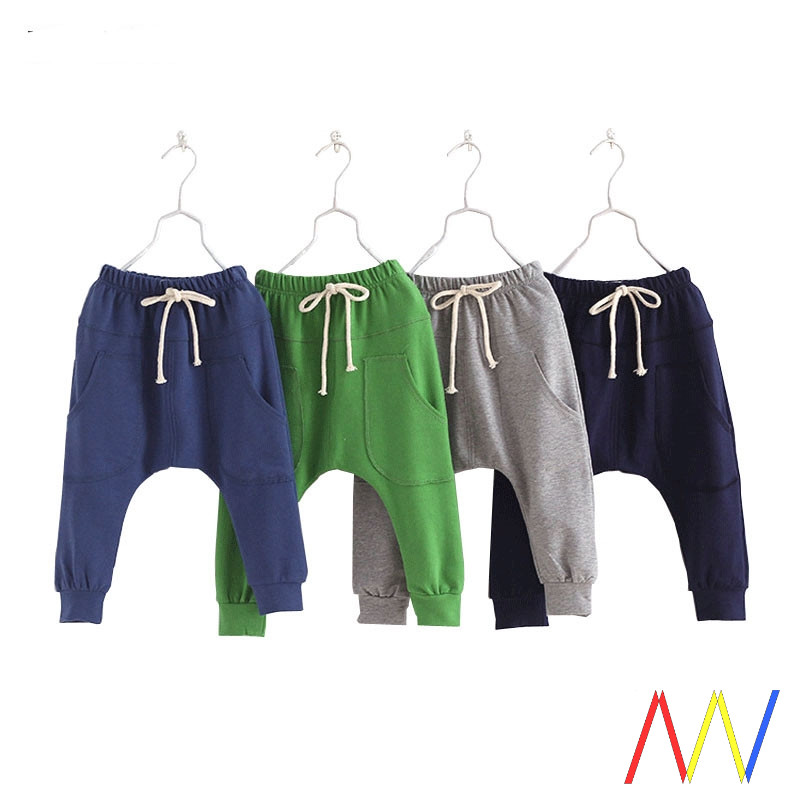 Pants For  Boys Autum baby  long trousers girls harem