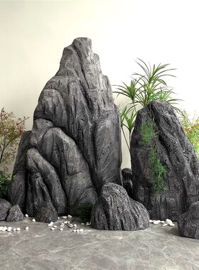 极速泡沫假山石头道具舞台表演橱窗婚庆美陈装饰太湖石造景摄影摆