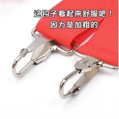 专业小军鼓背带3.6大军鼓带子3.8CM红色鼓号队腰鼓金属扣乐器配件