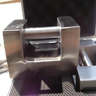 304不锈钢材质锁形砝码 25kg20kg10kg5kg标准砝码F2级