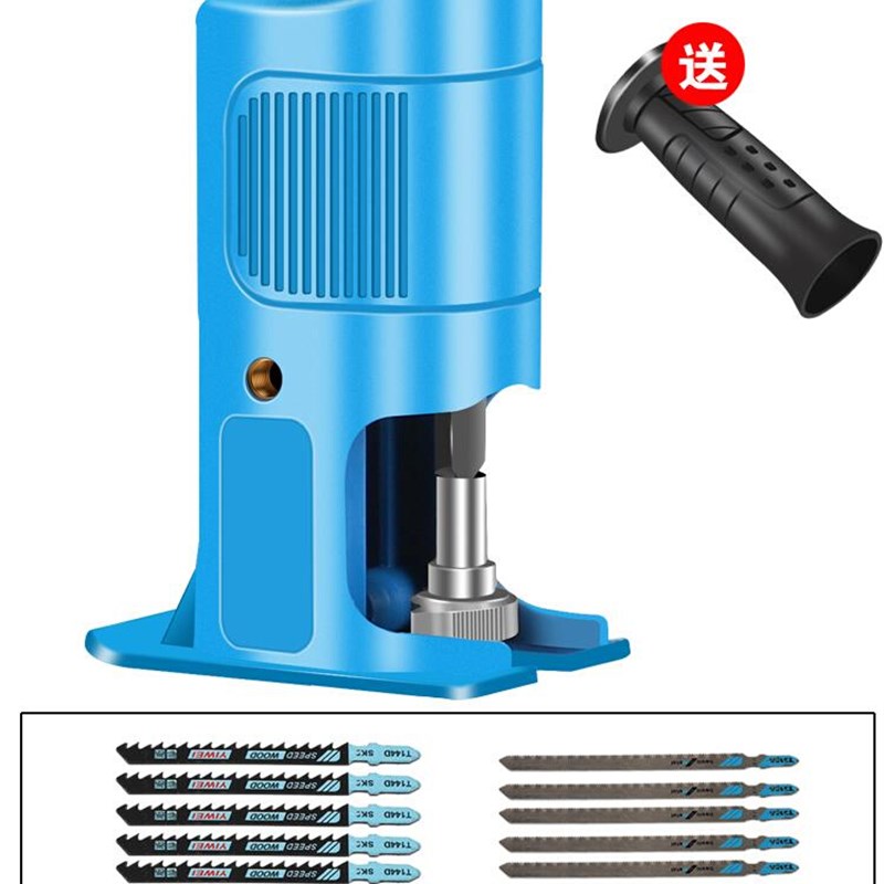 好货新品切割机底板木工专用电钻变电锯转换头电动曲线锯X往复锯