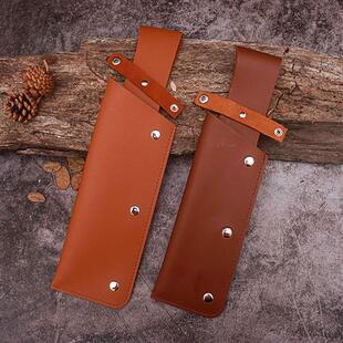 刀套刀鞘 通用型 用型战术户外野营柴刀双层刀袋人造皮加厚保护套