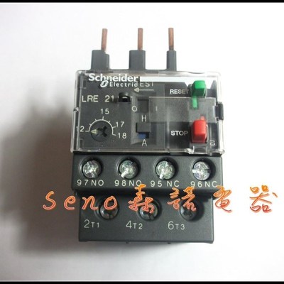 。品 施耐德 热过载继电器 保护器 LRE01N 0.1-0.16A代替LRD0正1K