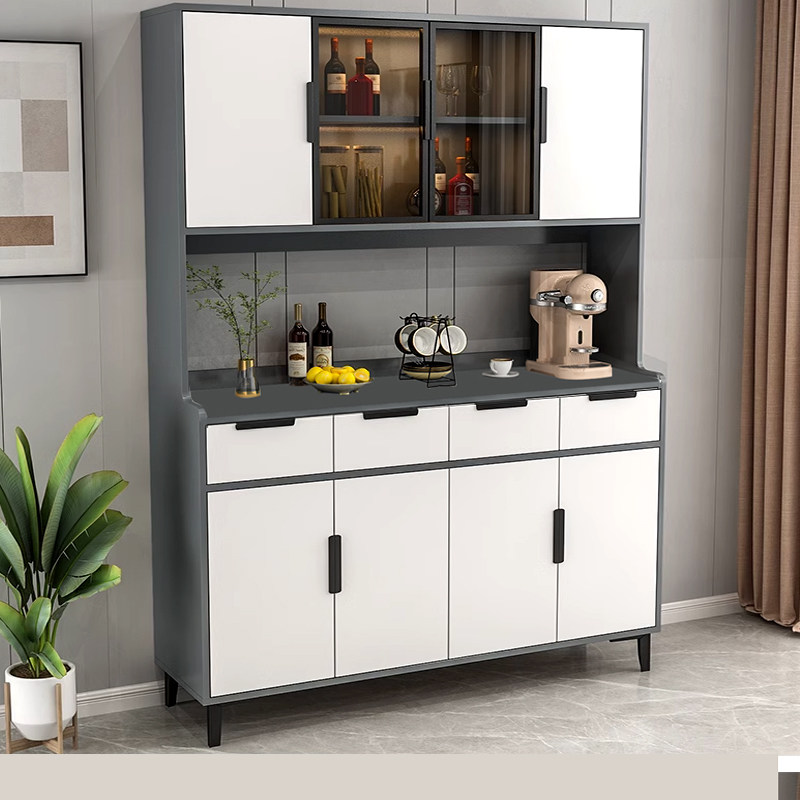 轻奢餐柜现代简约酒柜厨房柜置物架客厅靠墙一体家用储物可定制,住宅家具,餐边柜,淘宝优惠券,粉丝福利购,淘宝优惠卷