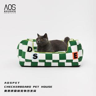 通用猫窝狗窝可拆洗小型犬沙发窝耐磨宠物沙发创意睡觉专用窝 四季
