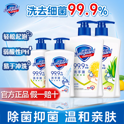safeguard/舒肤佳清洁抑菌洗手液