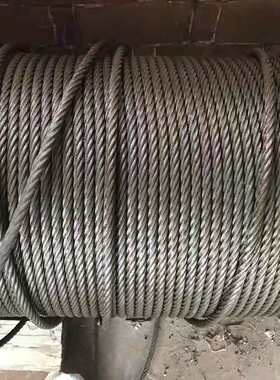 排山钢丝绳工地专用外架用固定捆绑黑色涂油12mm/14mm/16mm/18mm