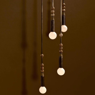 APPARATUS设计师全铜吊灯美式复古卧室床头餐厅客厅单头吊灯