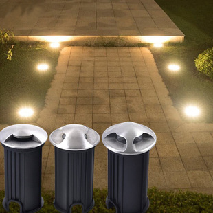 特雷西照明LED户外不锈钢地埋嵌入式地埋灯 防水庭院灯景观地射灯