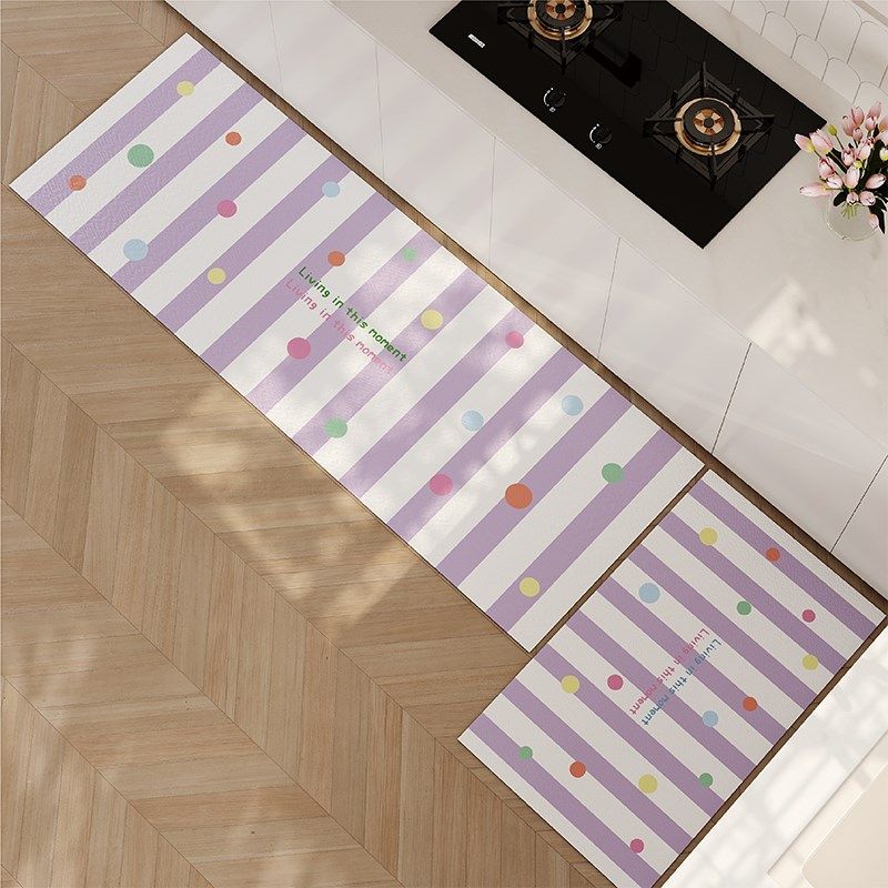 多巴胺ins风厨房专用地垫硅藻泥吸水吸油浴室防滑垫高级感可定制