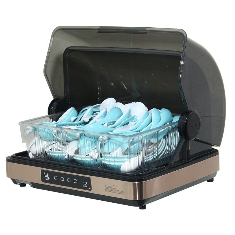 筷勺子消毒烘干一体机商用沥水收纳盒自助餐厅饭店小碗味碟消毒柜,厨房电器,商用筷子消毒机,淘宝优惠券,粉丝福利购,淘宝优惠卷